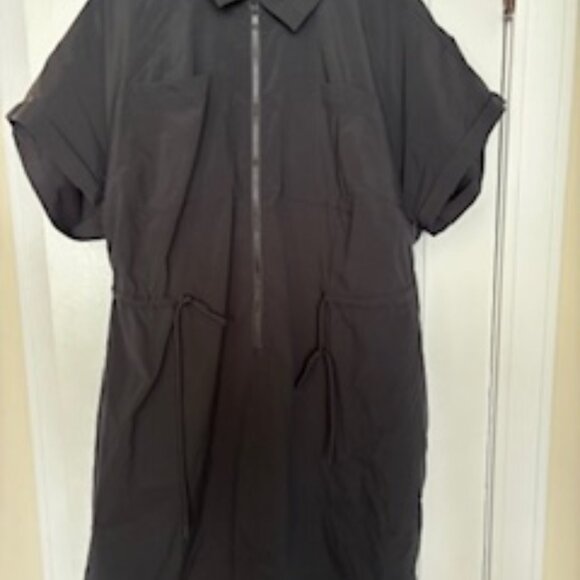 Black Athleta Topspin Dress - 2X - Picture 2 of 4